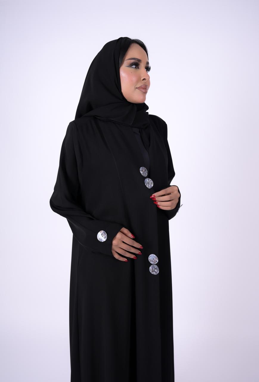 عباية H103-أزاير أمامية