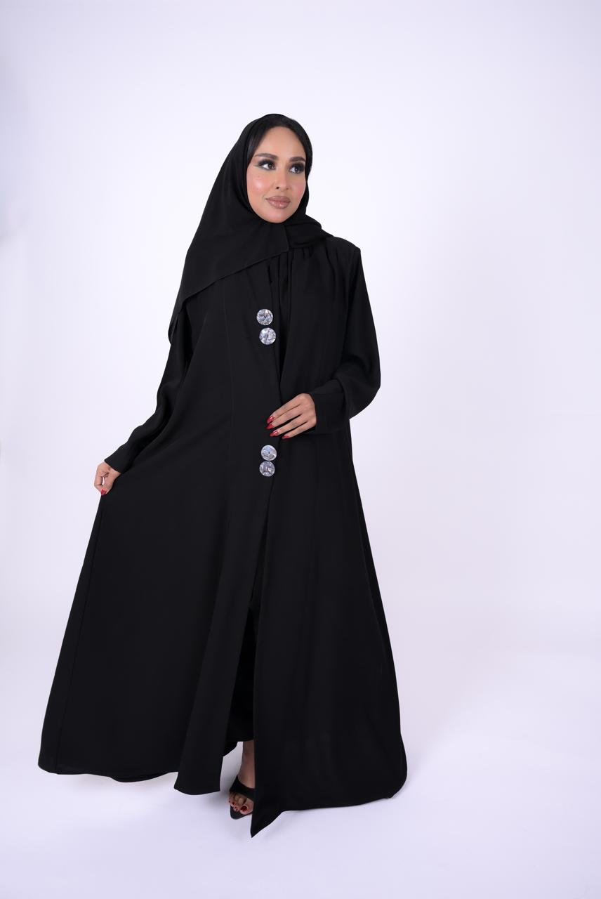 عباية H103-أزاير أمامية